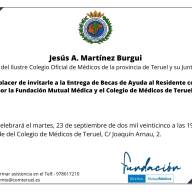 Entrega de Becas de Ayuda al Residente por la Fundación Mutual Médica 